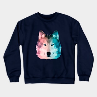 Geometrical Wolf Crewneck Sweatshirt